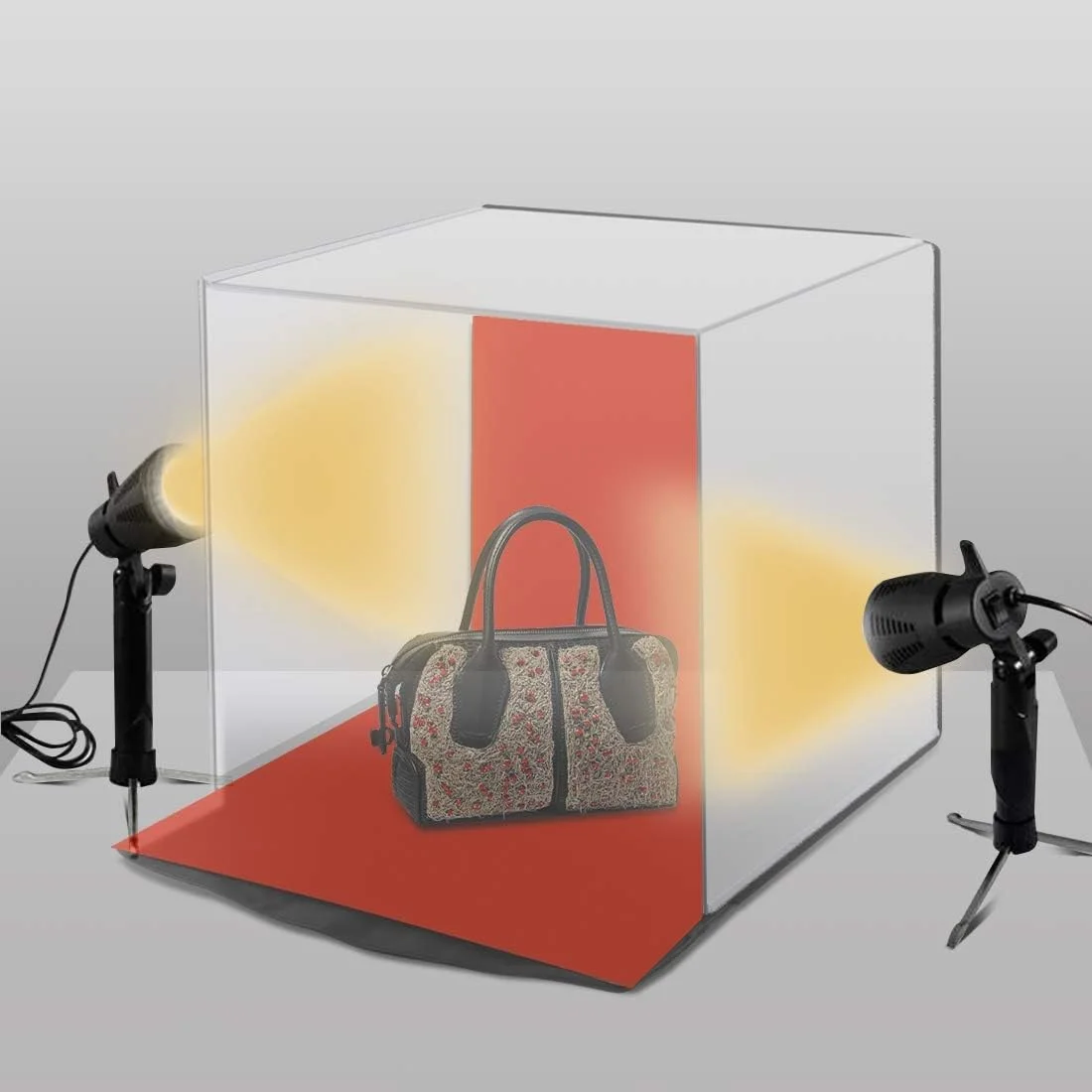 چراغ ویدئویی 70 LED با فیلم شفاف 3 حالته Sunyifan 2 PCS 6W 12 SMD 5730 LED عکاسی استودیویی قابل حمل (نور سفید) (رنگ: سفید گرم) چراغ ویدئویی 70 LED با فیلم شفاف 3 حالته Sunyifan 2 PCS 6W 12 SMD 5730 LED عکاسی استودیویی قابل حمل (نور سفید) (رنگ: سفید گرم)