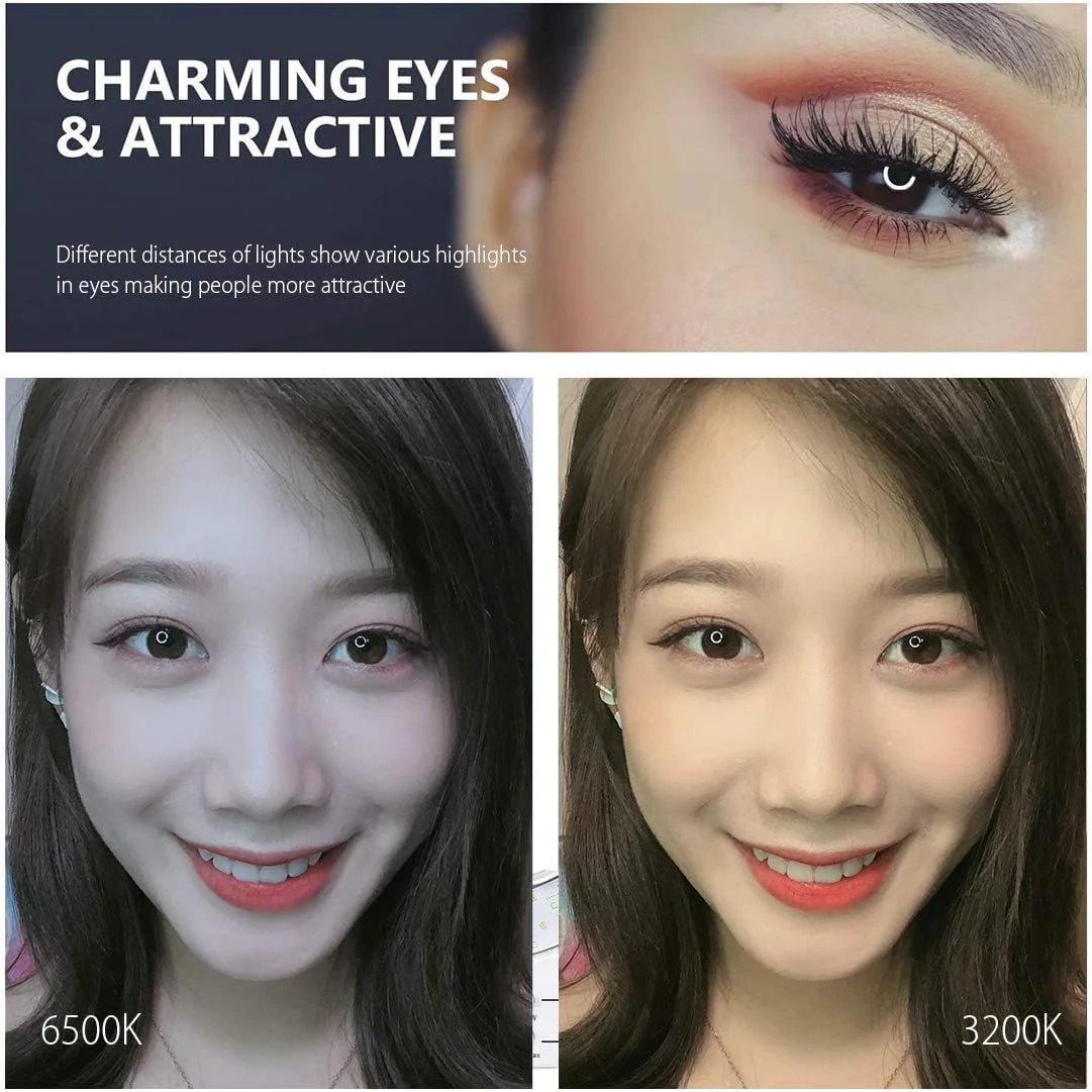 نور حلقه ای LED سلفی 4.7 اینچی PULUZ با پایه توپی سه پایه کفشک سرد برای آرایش و تجهیزات ولاگ ویدیویی یوتیوب نور حلقه ای LED سلفی 4.7 اینچی PULUZ با پایه توپی سه پایه کفشک سرد برای آرایش و تجهیزات ولاگ ویدیویی یوتیوب