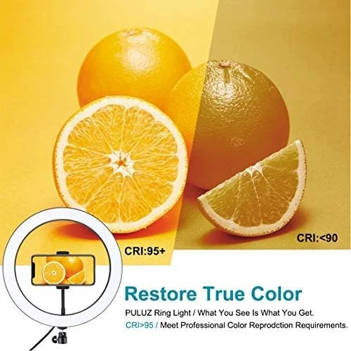 نور حلقه ای PULUZ 12 اینچی، USB با 3 رنگ قابل تنظیم و 10 سطح روشنایی، نور LED حلقه ای برای وبلاگ نویسی، عکاسی سلفی، فیلمبرداری، استریمینگ، ویدیوهای یوتیوب، ولاگ و آرایش نور حلقه ای PULUZ 12 اینچی، USB با 3 رنگ قابل تنظیم و 10 سطح روشنایی، نور LED حلقه ای برای وبلاگ نویسی، عکاسی سلفی، فیلمبرداری، استریمینگ، ویدیوهای یوتیوب، ولاگ و آرایش