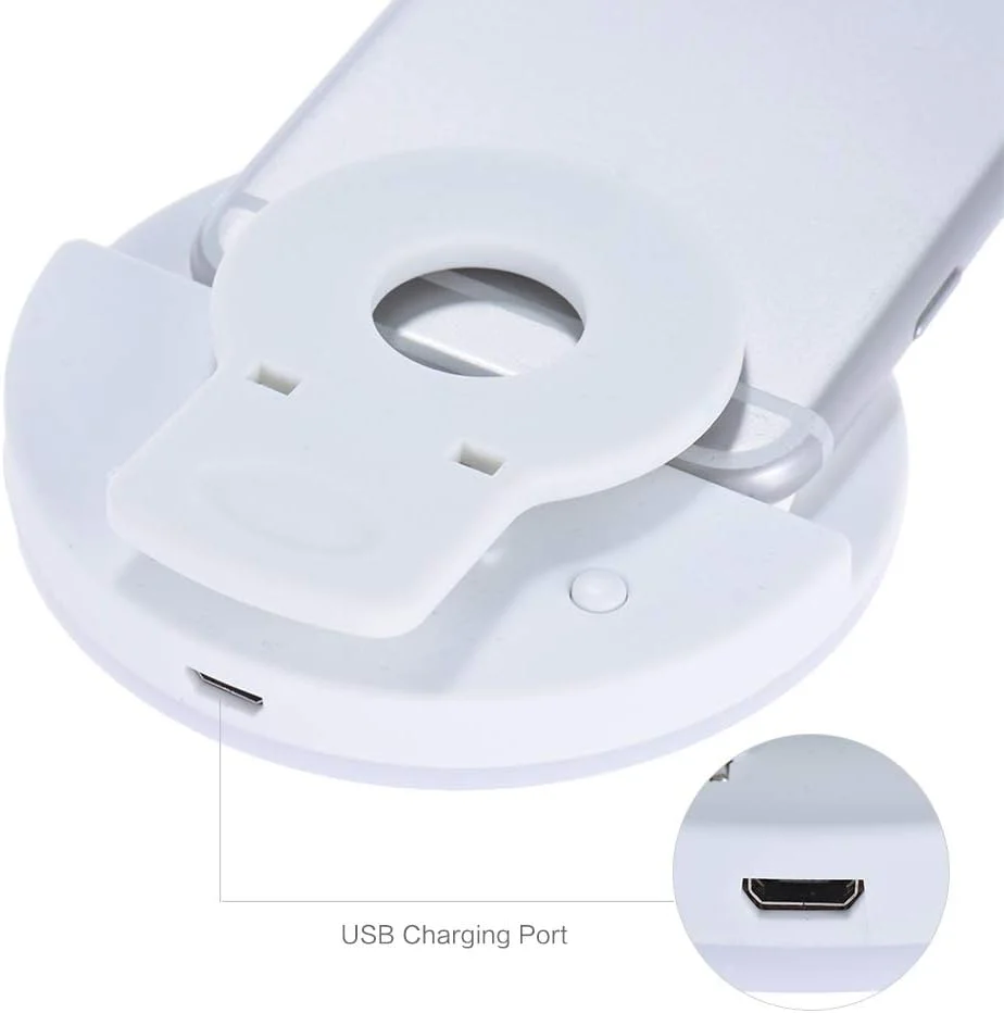 چراغ حلقه ای سلفی LED کوچک کلیپسی قابل حمل با 36 ال ای دی، نورپردازی مکمل برای استفاده در شب، 3 حالت نوردهی با باتری داخلی قابل شارژ USB برای آیفون و سامسونگ چراغ حلقه ای سلفی LED کوچک کلیپسی قابل حمل با 36 ال ای دی، نورپردازی مکمل برای استفاده در شب، 3 حالت نوردهی با باتری داخلی قابل شارژ USB برای آیفون و سامسونگ
