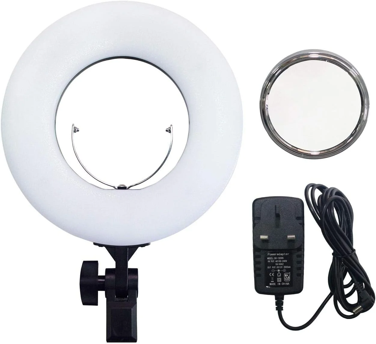 نور حلقه ای LED مدل COOPIC RL-08 مناسب موبایل/دوربین عکاسی/فیلمبرداری، 8 اینچ/20 سانتیمتر، 24 وات، 120 عدد LED SMD، 5500K، با قابلیت تنظیم نور برای پرتره، عکاسی و فیلمبرداری در یوتیوب و واین نور حلقه ای LED مدل COOPIC RL-08 مناسب موبایل/دوربین عکاسی/فیلمبرداری، 8 اینچ/20 سانتیمتر، 24 وات، 120 عدد LED SMD، 5500K، با قابلیت تنظیم نور برای پرتره، عکاسی و فیلمبرداری در یوتیوب و واین