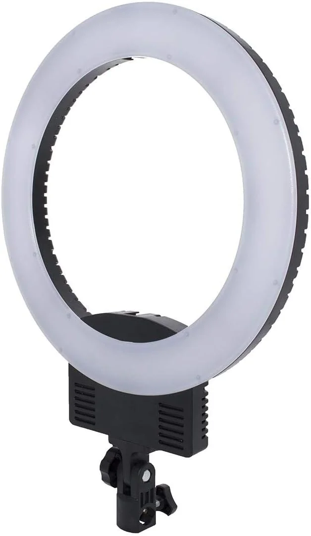 نور حلقه ای ویدئویی COOPIC RL-480SII دو رنگ 3200K-5600K با قابلیت تنظیم نور (12 اینچ/31 سانتی متر قطر بیرونی، 36 وات، 240 عدد LED SMD) مشکی نور حلقه ای ویدئویی COOPIC RL-480SII دو رنگ 3200K-5600K با قابلیت تنظیم نور (12 اینچ/31 سانتی متر قطر بیرونی، 36 وات، 240 عدد LED SMD) مشکی