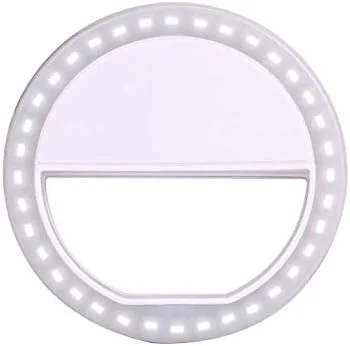 فلاش حلقه ای قابل حمل LED نور تکمیلی دوربین عکاسی مناسب برای تلفن همراه آیفون