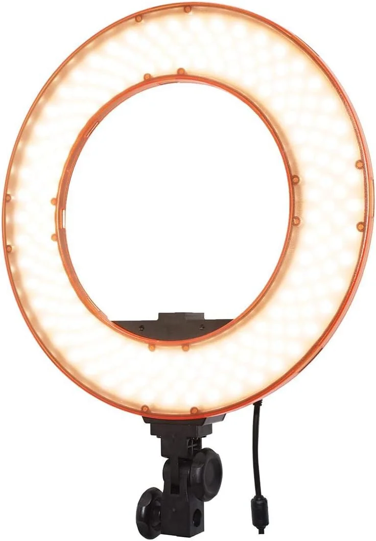 نور حلقه ای قابل تنظیم COOPIC Create Cool Pictures RL-14S تک رنگ 5600K (14 اینچ / 36 سانتی متر قطر بیرونی، 36 وات، 1024 عدد LED SMD) مشکی نور حلقه ای قابل تنظیم COOPIC Create Cool Pictures RL-14S تک رنگ 5600K (14 اینچ / 36 سانتی متر قطر بیرونی، 36 وات، 1024 عدد LED SMD) مشکی