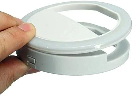 فلاش حلقه ای قابل حمل LED نور تکمیلی دوربین عکاسی مناسب برای تلفن همراه آیفون