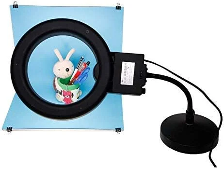 نور حلقه ای ال ای دی eWINNER Nanguang NG-28C مدل NG 28C به همراه ست استودیویی عکاسی، مناسب برای لوازم کوچک و صفحه فیلمبرداری نور حلقه ای ال ای دی eWINNER Nanguang NG-28C مدل NG 28C به همراه ست استودیویی عکاسی، مناسب برای لوازم کوچک و صفحه فیلمبرداری