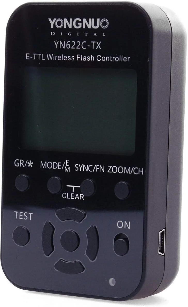 فرستنده گیرنده کنترلر فلاش بی سیم یونگنو برای کانن، YN-622C-TX