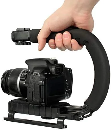 نگهدارنده فلاش به شکل C برای دوربین های فیلمبرداری DV و دوربین های DSLR