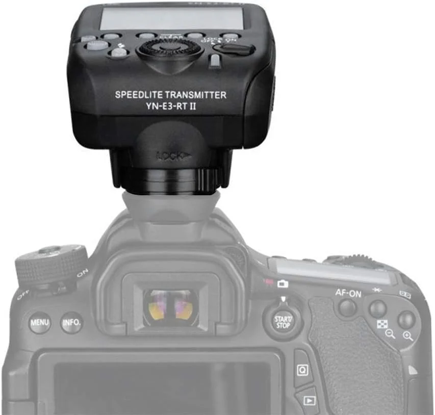 فرستنده فلاش روی دوربین YONGNUO YN-E3-RT II سازگار با ST-E3-RT/600EX-RT/YN-E3-RT/YN968EX-RT/YN600EX-RTII/YN686EX-RT/YNE3-RX فرستنده فلاش روی دوربین YONGNUO YN-E3-RT II سازگار با ST-E3-RT/600EX-RT/YN-E3-RT/YN968EX-RT/YN600EX-RTII/YN686EX-RT/YNE3-RX
