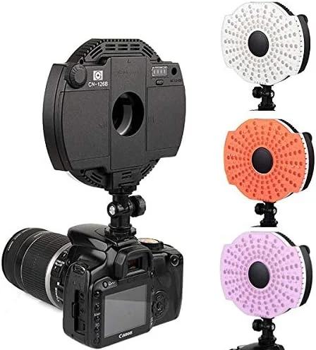 نور حلقه ای 7.6 وات نانگوانگ مدل CN-126B مناسب برای مصاحبه