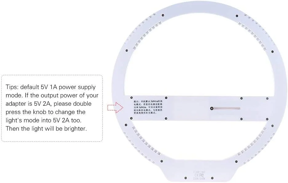 حلقه نور ال ای دی YONGNUO YN128 با 128 ال ای دی برای استودیو ویدیو، نورپردازی زنده سلفی با پایه، سازگار با دوربین های DSLR کانن نیکون سونی، سازگار با تلفن های هوشمند (صورتی) حلقه نور ال ای دی YONGNUO YN128 با 128 ال ای دی برای استودیو ویدیو، نورپردازی زنده سلفی با پایه، سازگار با دوربین های DSLR کانن نیکون سونی، سازگار با تلفن های هوشمند (صورتی)