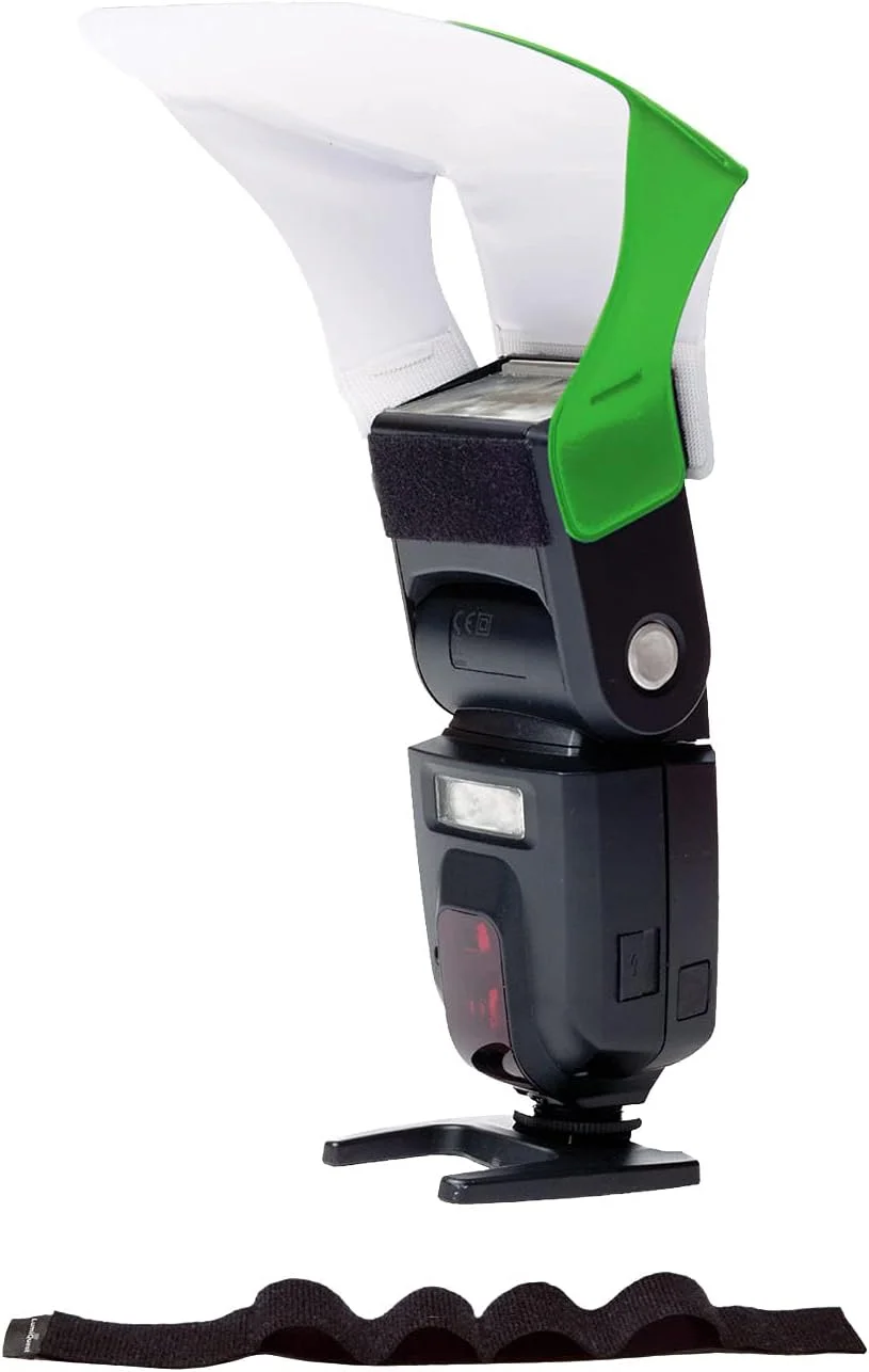 نور پخش کن جیبی LumiQuest با بند UltraStrap، سبز نئونی نور پخش کن جیبی LumiQuest با بند UltraStrap، سبز نئونی