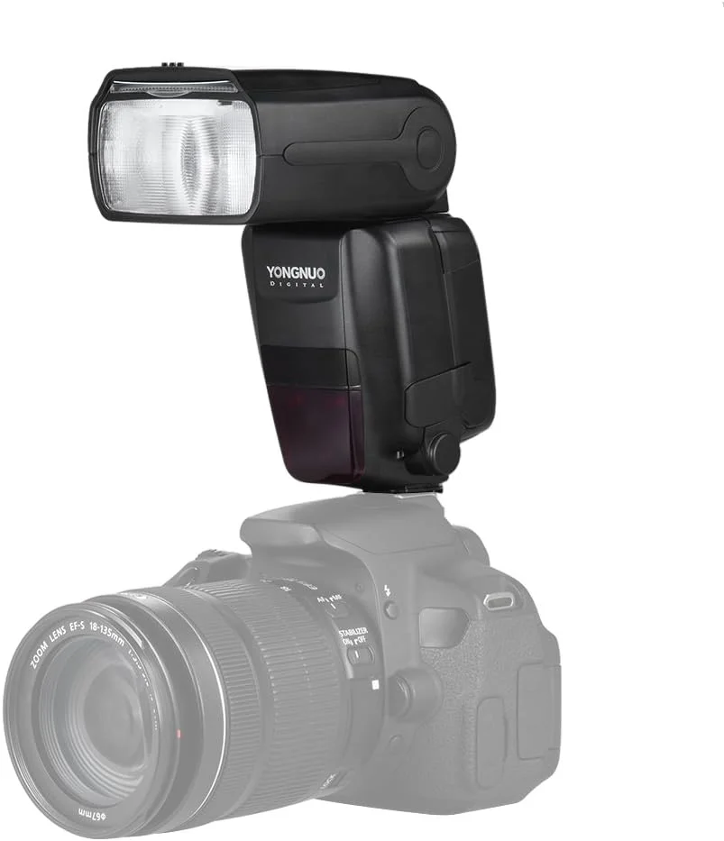 فلاش حرفه ای YONGNUO YN600EX-RT II، فلاش خلاقانه TTL Master Speedlite 2.4G Wireless 1 / 8000s HSS GN60 برای زوم دستی/خودکار دوربین های کانن مدل 600EX-RT YN6000 EX RT II