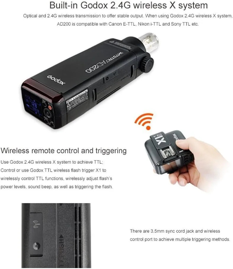 فلاش جیبی گودکس AD200 ویسترو