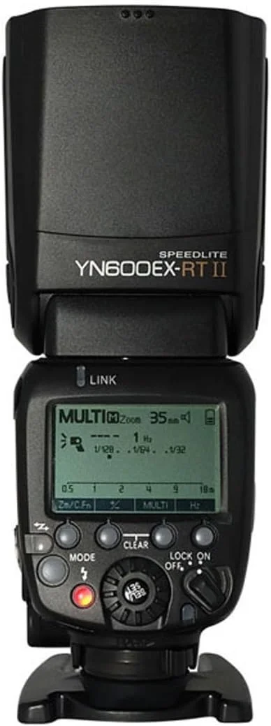 فلاش اسپیدلایت بی‌سیم TTL مستر Yongnuo YN600EX-RT II برای Canon 70D 60D 50D 40D 30D به همراه دیفیوزر WINGONEER