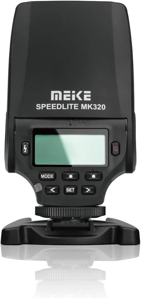 فلاش خودکار کوچک MEIKE MK-320N Mini TTL Speedlite برای دوربین های نیکون با مانت MI Hot Shoe DSLR و بدون آینه J1 J2 D550 D810 D800 D3300 D7000 و غیره
