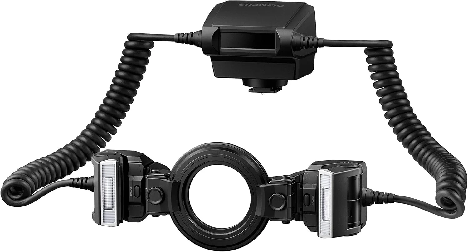 فلاش انبری Olympus STF-8 برای OM-D و Pen مشکی فلاش انبری Olympus STF-8 برای OM-D و Pen مشکی