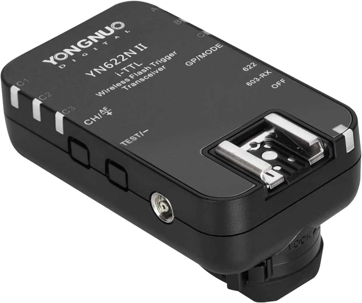 کیت فرستنده و گیرنده یونگنو YN622N II برای نیکون FVl 603-RX AA با 7 کانال - مشکی