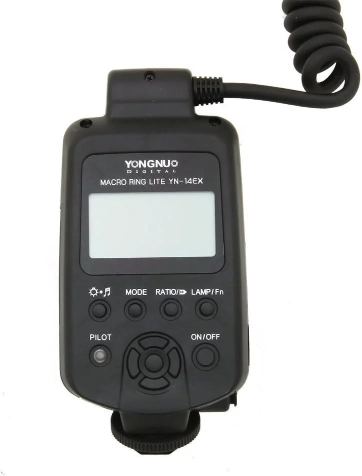 فلاش حلقه ای ماکرو YONGNUO YN-14EX TTL به همراه آداپتور برای دوربین های DSLR کانن مدل های 6D 7D LF464