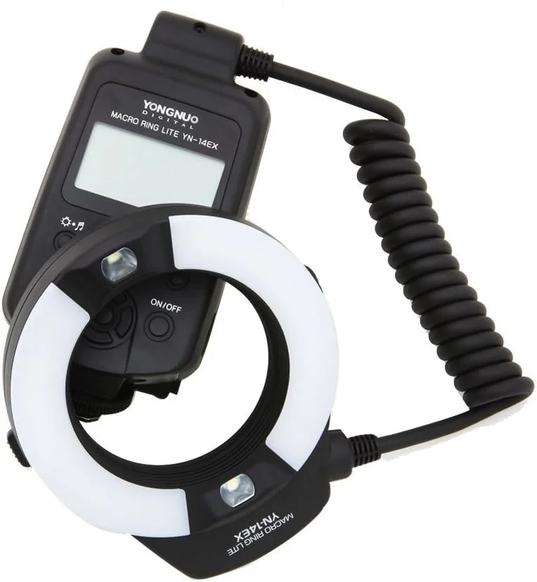 فلاش ماکرو YONGNUO YN-14EX TTL LED برای دوربین های Canon فلاش ماکرو YONGNUO YN-14EX TTL LED برای دوربین های Canon