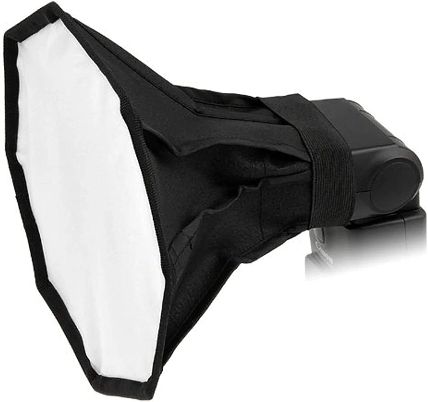 نرم باکس فلاش اکتاگون تاشو 8 اینچی فوتودیوکس برای اسپیدلایت ها؛ نیکون، کانن، ویویتا، سانپک، نیسین، سیگما، سونی، پنتاکس، المپوس، پاناسونیک