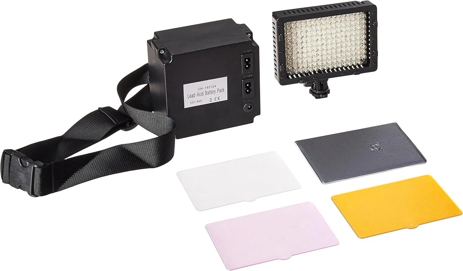 چراغ ویدئویی LED مدل VL-183 CowboyStudio برای دوربین های دیجیتال/فیلمبرداری با بسته باتری قابل شارژ