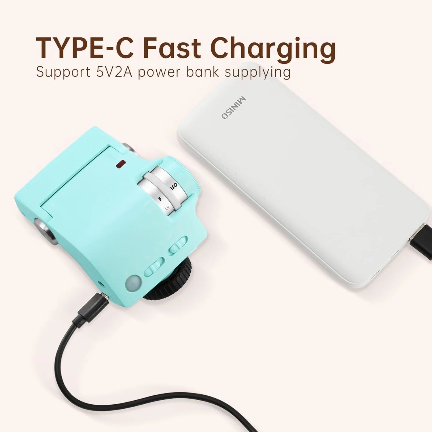 فلاش دوربین جینبی 26Ws Hi-5 رترو، اسپیدلایت GN16 با حالت‌های حساس به نور S1/S2، CCT 6000K±200K، داخلی برای دوربین‌های کفش گرم سونی کانن نیکون فوجی المپوس (آبی)