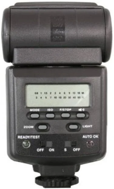 فلاش AF با فوکوس خودکار TTL برای دوربین‌های پاناسونیک LUMIX L1, L10, FZ30, FZ50 DSLR و مدل‌های مشابه + ریموت شاتر بی‌سیم + شارژر سریع 4 پورت با 4 عدد باتری AA 1.2V 3150mAh و دستمال میکروفایبر OPTURA