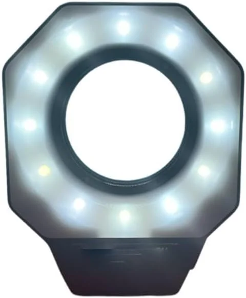 کیت نور حلقه ای LED دیجیتال + لنز ماکرو HD برای دوربین های کانن EOS SL1 SL2 SL3 80D 60D 90D کیت نور حلقه ای LED دیجیتال + لنز ماکرو HD برای دوربین های کانن EOS SL1 SL2 SL3 80D 60D 90D