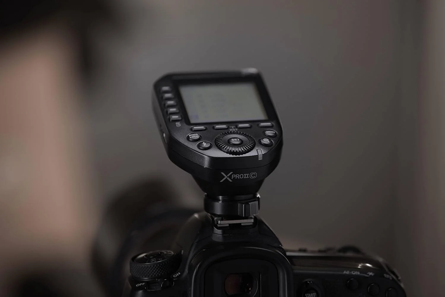 فلاش تریگر دوربین گودکس XproII-C [ارتقا یافته] برای کانن بلوتوث / ریموت وایرلس 2.4 گیگاهرتز / عملکرد بصری برنامه / کفشک فلزی