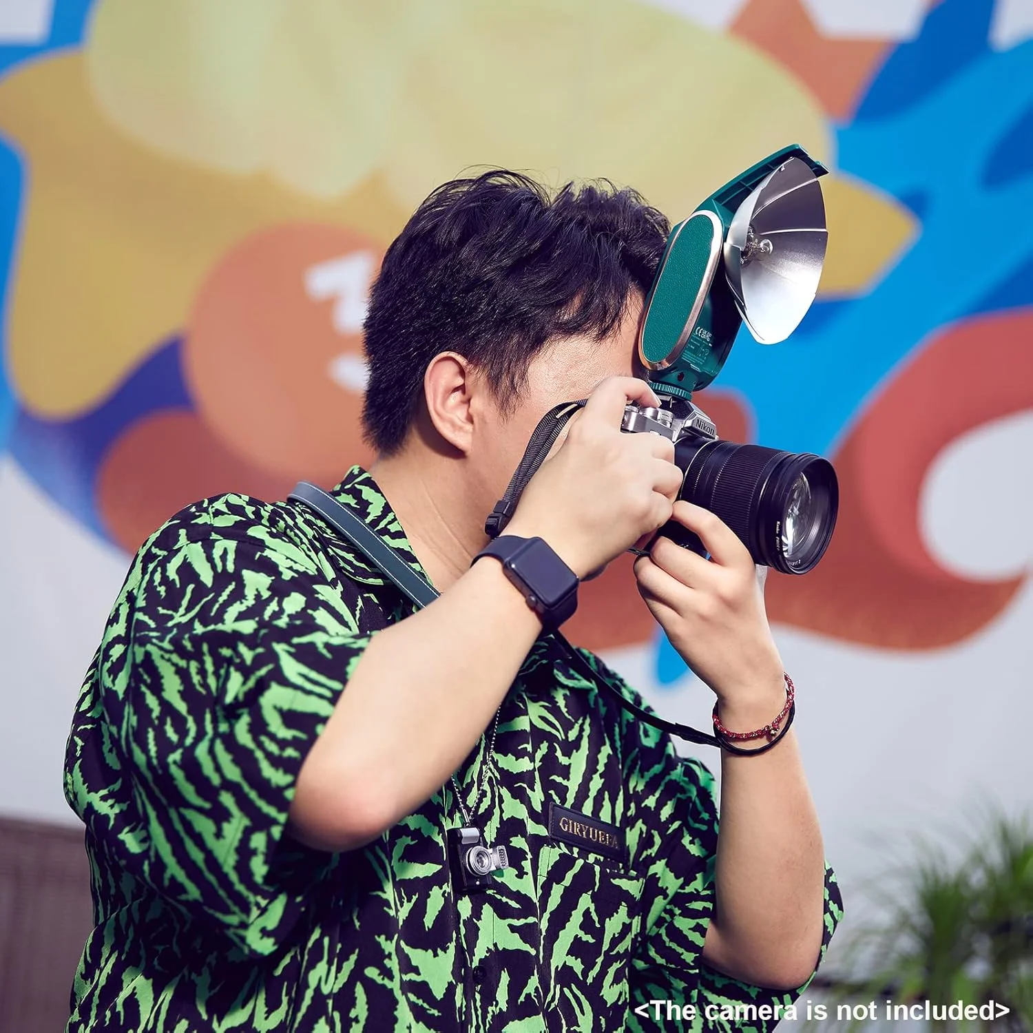 فلاش دوربین رترو OUNA Lux Senior GN14 دمای رنگ 6000K حالت های فلاش خودکار و دستی قدرت فلاش 1/1-1/64 فاصله کانونی 28 میلی متر جایگزین برای دوربین های کفشک دار فوجی فیلم Olympus