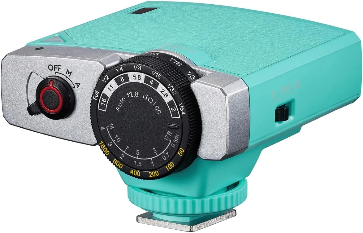 فلاش دوربین قدیمی فلش پوینت Flashback Junior، سبز نعنایی