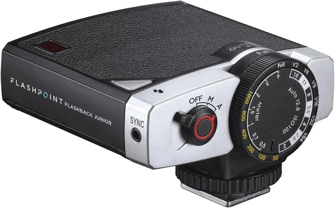 فلاش دوربین فلاش پوینت فلش بک جونیور رترو، مشکی