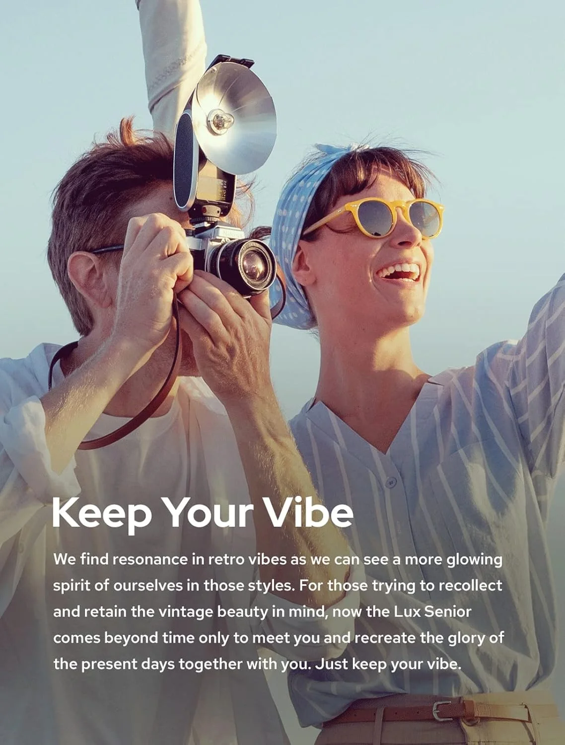 فلاش رترو گودکس Lux Senior با باتری قابل شارژ، قابل حمل و شیک، دمای رنگی 6000K±200K، مناسب برای اکثر دوربین های دارای هات شو موجود در بازار فلاش رترو گودکس Lux Senior با باتری قابل شارژ، قابل حمل و شیک، دمای رنگی 6000K±200K، مناسب برای اکثر دوربین های دارای هات شو موجود در بازار