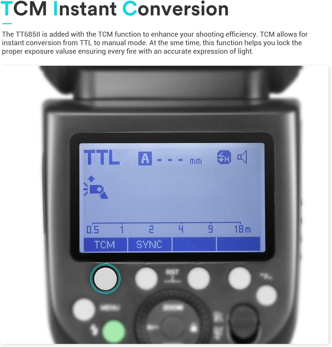 فلاش گودکس TT685II-S برای دوربین های سونی، سرعت 1/8000 ثانیه HSS GN60 سیستم وایرلس 2.4G X، تبدیل فوری TCM سازگار با Sony A7RIII A7R A7S A58 A9 فلاش گودکس TT685II-S برای دوربین های سونی، سرعت 1/8000 ثانیه HSS GN60 سیستم وایرلس 2.4G X، تبدیل فوری TCM سازگار با Sony A7RIII A7R A7S A58 A9