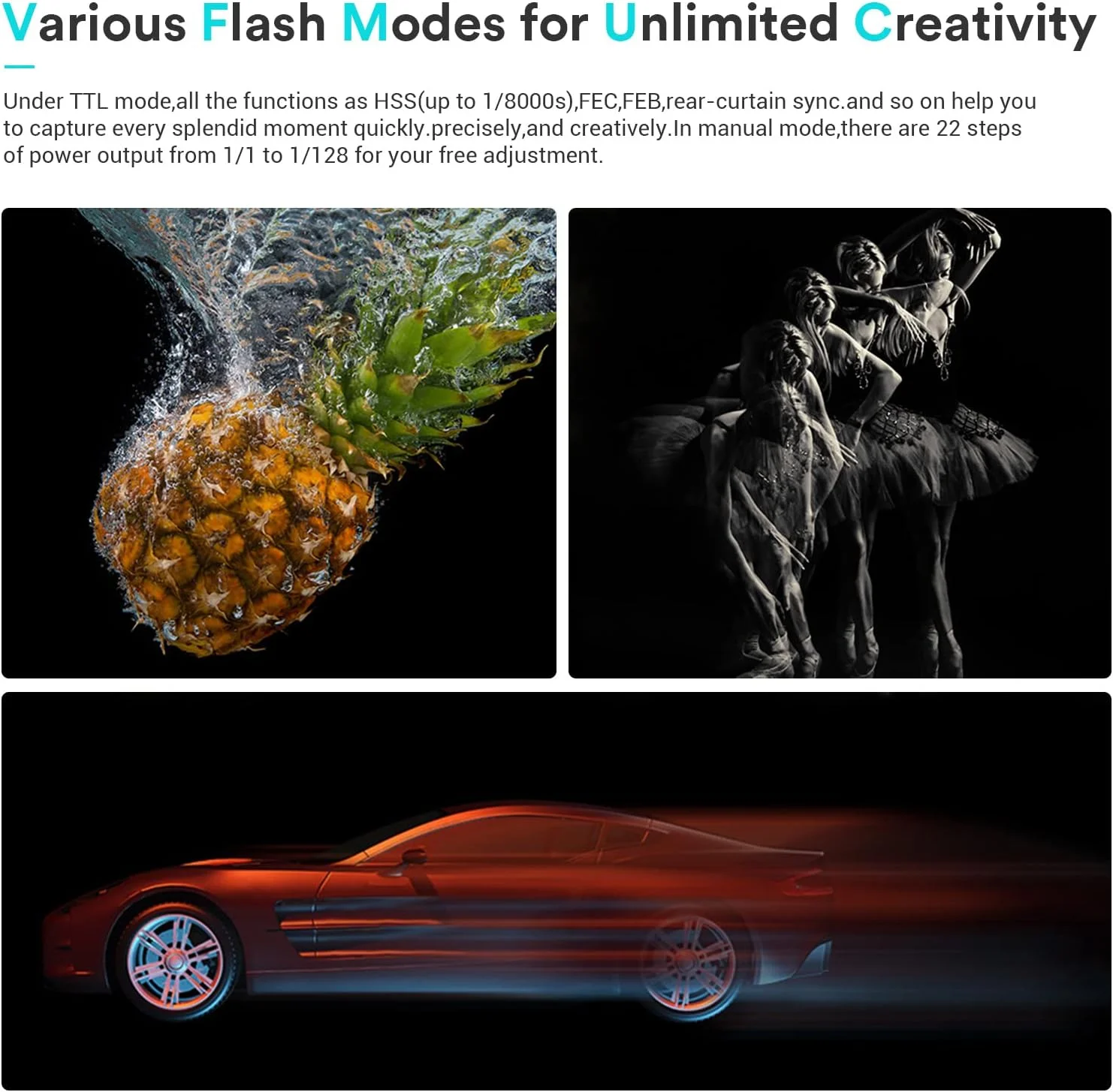 فلاش گودکس TT685II-S برای دوربین های سونی، سرعت 1/8000 ثانیه HSS GN60 سیستم وایرلس 2.4G X، تبدیل فوری TCM سازگار با Sony A7RIII A7R A7S A58 A9 فلاش گودکس TT685II-S برای دوربین های سونی، سرعت 1/8000 ثانیه HSS GN60 سیستم وایرلس 2.4G X، تبدیل فوری TCM سازگار با Sony A7RIII A7R A7S A58 A9