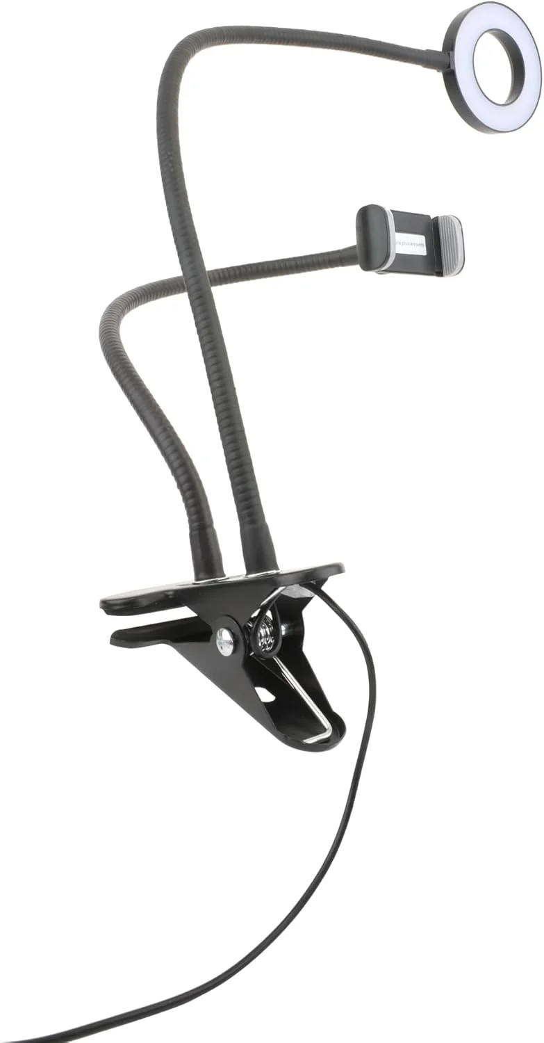 کیت نور حلقه ای انعطاف پذیر گوشی هوشمند ویویتار مدل VIVPC001-BLK