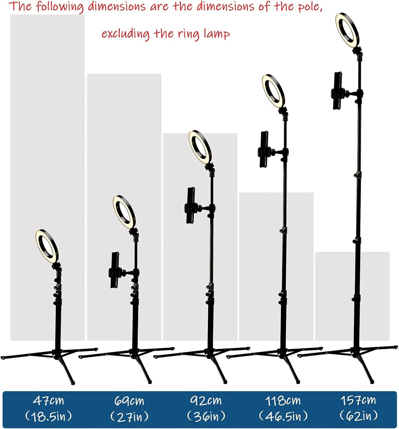 نور حلقه ای سلفی، با سه پایه قابل تنظیم و نگهدارنده تلفن همراه، مناسب برای آرایش زنده، رسانه های پخش جریانی، نور حلقه ای LED دوربین رومیزی، مناسب برای عکاسی و فیلمبرداری با دوشاخه USB نور حلقه ای سلفی، با سه پایه قابل تنظیم و نگهدارنده تلفن همراه، مناسب برای آرایش زنده، رسانه های پخش جریانی، نور حلقه ای LED دوربین رومیزی، مناسب برای عکاسی و فیلمبرداری با دوشاخه USB