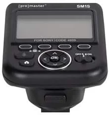 فرستنده اصلی فلاش پرومستر SM1S برای سونی (MIS) سازگار با فلاش 200ST-R فرستنده اصلی فلاش پرومستر SM1S برای سونی (MIS) سازگار با فلاش 200ST-R