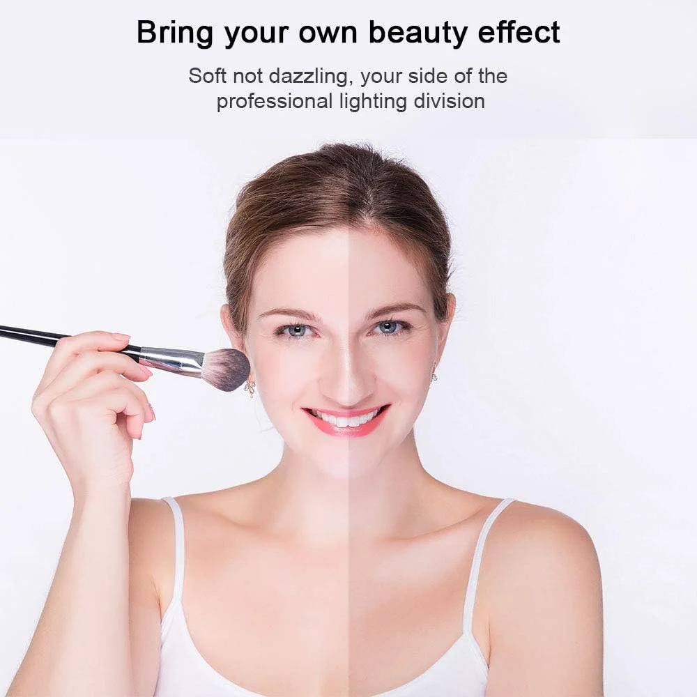 نور حلقه ای B-Qtech، نور حلقه ای 6 اینچی RGB با پایه سه پایه قابل تنظیم و نگهدارنده تلفن همراه، چراغ حلقه ای LED کوچک دیمر دار رومیزی با USB برای سلفی، آرایش، پخش زنده، ویدیوهای یوتیوب نور حلقه ای B-Qtech، نور حلقه ای 6 اینچی RGB با پایه سه پایه قابل تنظیم و نگهدارنده تلفن همراه، چراغ حلقه ای LED کوچک دیمر دار رومیزی با USB برای سلفی، آرایش، پخش زنده، ویدیوهای یوتیوب