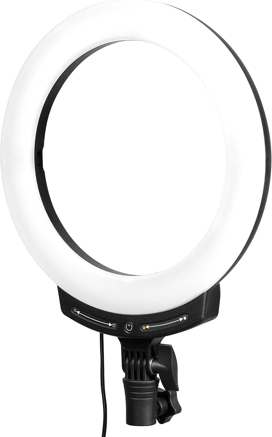 نور حلقوی LED نانلایت Halo 10B با قابلیت تنظیم نور دو رنگ و پورت USB و کلید لمسی هوشمند نور حلقوی LED نانلایت Halo 10B با قابلیت تنظیم نور دو رنگ و پورت USB و کلید لمسی هوشمند