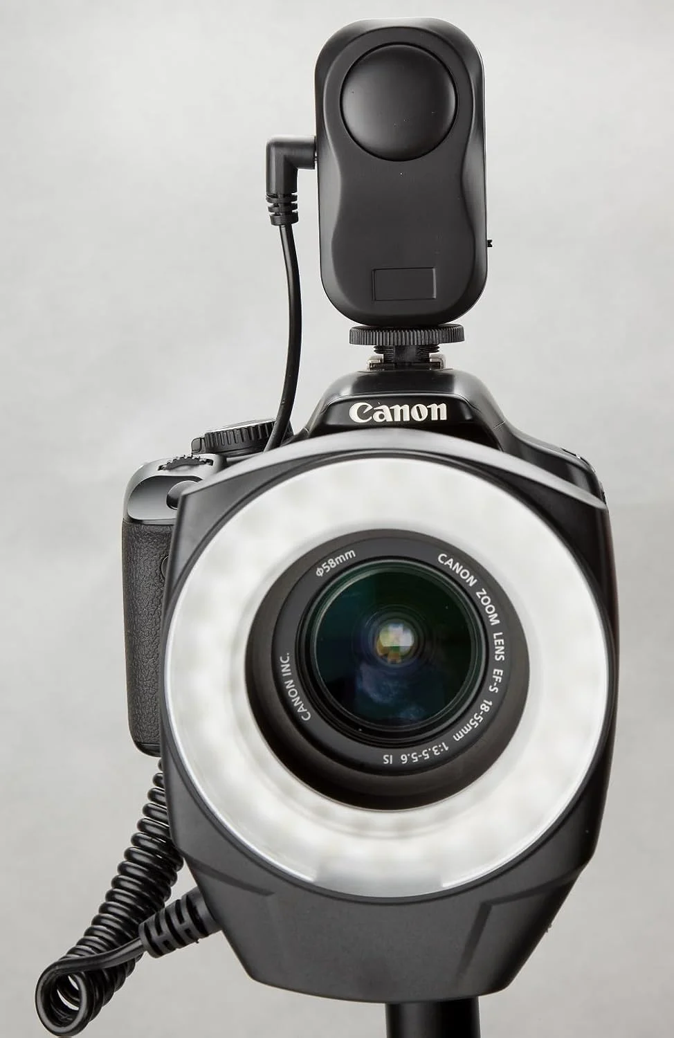 AECAM - چراغ حلقه ای LED ماکرو GODOXs RING48 برای دوربین های DSLR کانن، نیکون و المپوس