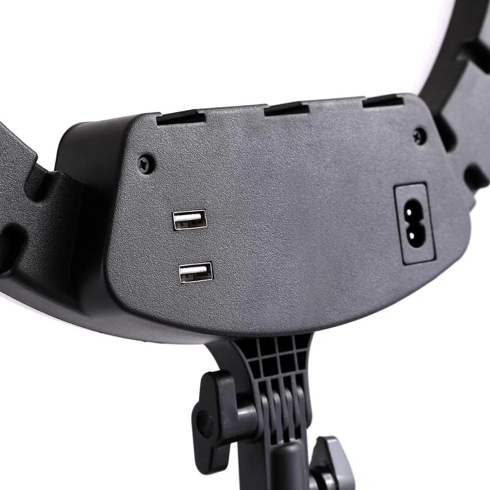 AECAM - نور حلقه ای ال ای دی RGB 14 اینچ 18 اینچ با کنترل از راه دور برای دوربین و عکاسی، لامپ بزرگ بدون سه پایه برای آرایش، ویدیو و استودیو (لامپ 14 اینچی)