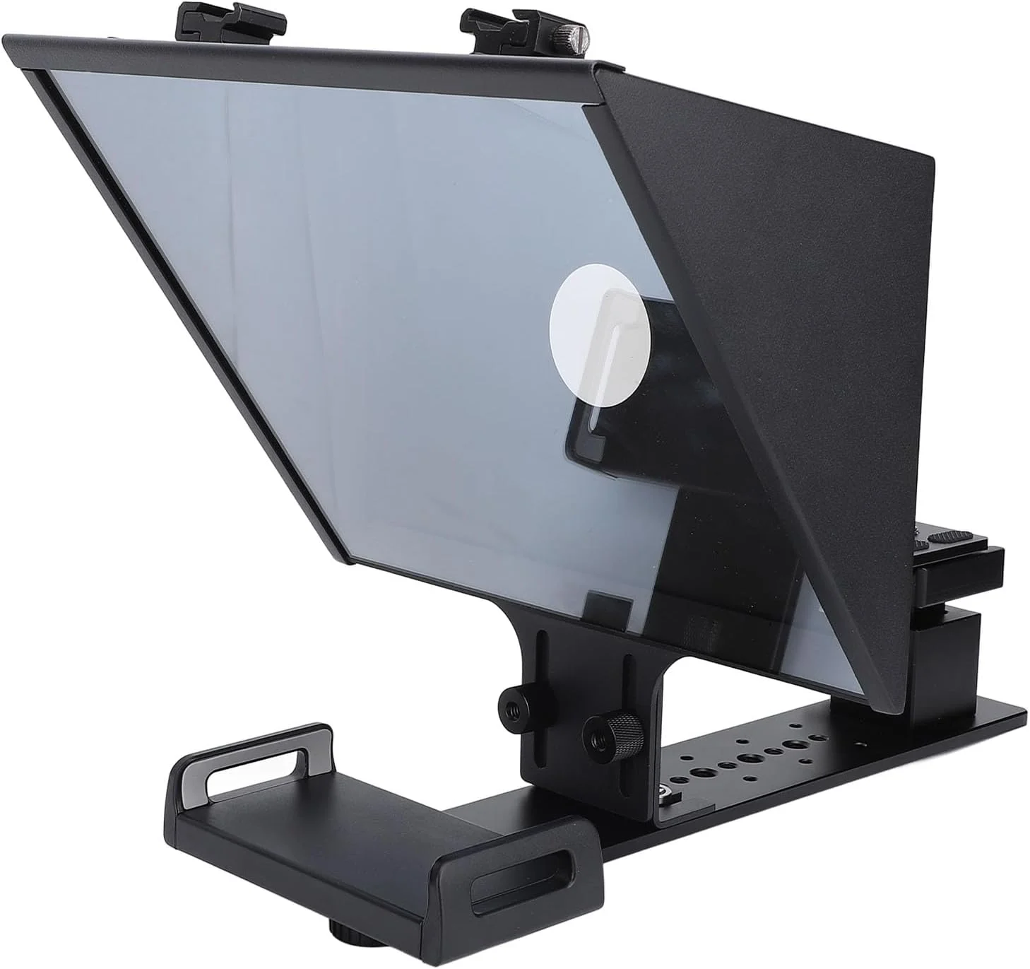 تله پرامپتر TP13A 14 اینچی، تله پرامپتر زاویه باز قابل تنظیم، کنترل از راه دور برنامه BT، دو پایه کفشک سرد، تله پرامپتر سه پایه کوچک برای پخش زنده DSLR و تلفن هوشمند تله پرامپتر TP13A 14 اینچی، تله پرامپتر زاویه باز قابل تنظیم، کنترل از راه دور برنامه BT، دو پایه کفشک سرد، تله پرامپتر سه پایه کوچک برای پخش زنده DSLR و تلفن هوشمند