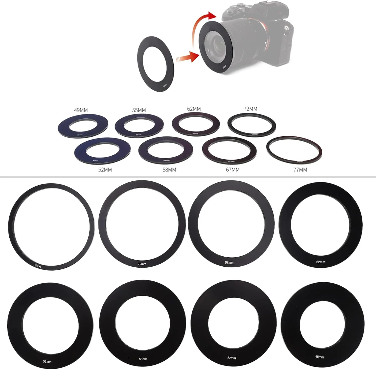 تله‌پروتر قابل حمل، ABS کنترل از راه دور تبلت شیشه‌ای تله‌پروتر جهت قابل تنظیم با کیف دستی و آفتاب‌گیر برای دوربین‌های DSLR برای پخش زنده