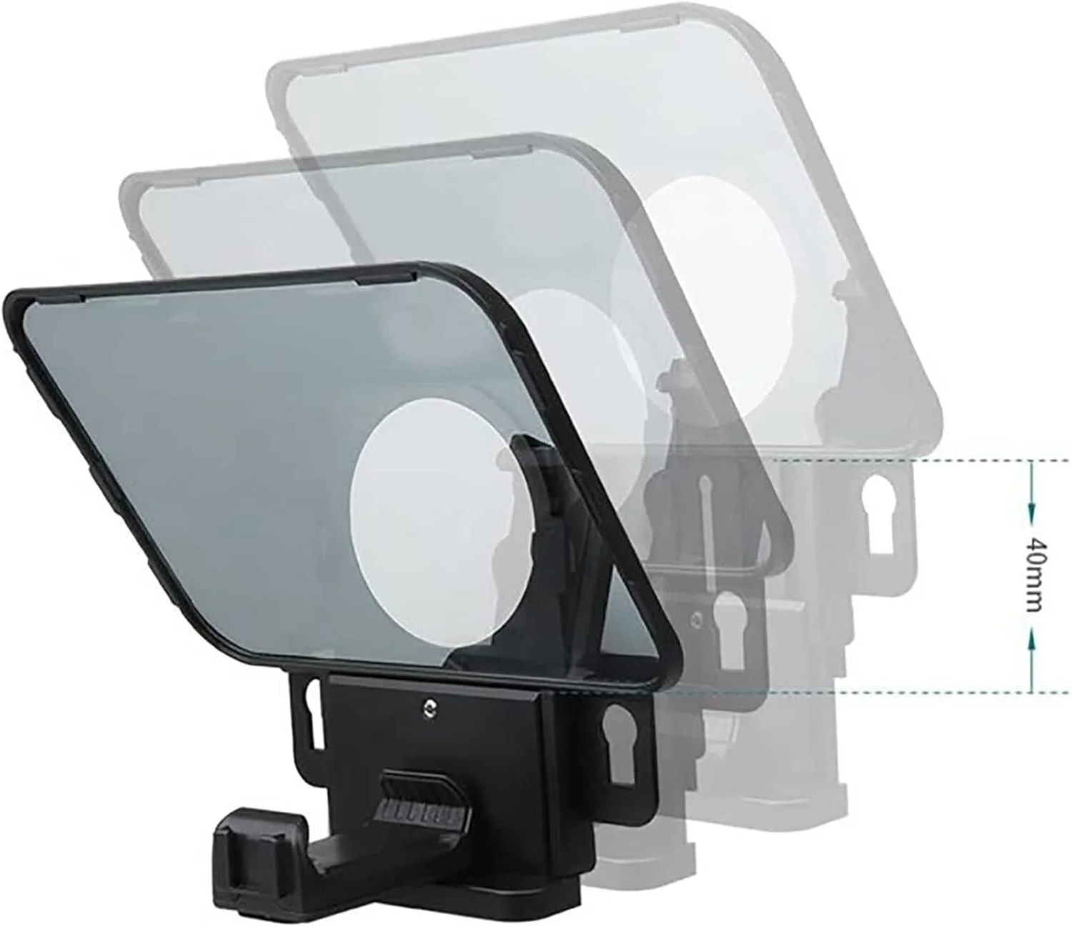 تله پرومتر چند منظوره قابل حمل با حلقه های آداپتور لنز برای تبلت، تلفن هوشمند و دوربین DSLR تله پرومتر چند منظوره قابل حمل با حلقه های آداپتور لنز برای تبلت، تلفن هوشمند و دوربین DSLR