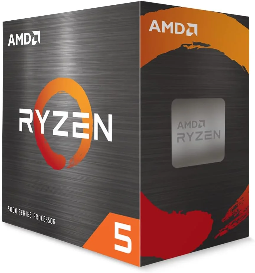 پردازنده دسکتاپ AMD Ryzen 5 5500 (6 هسته/12 رشته، 19 مگابایت حافظه کش، حداکثر فرکانس بوست 4.2 گیگاهرتز)