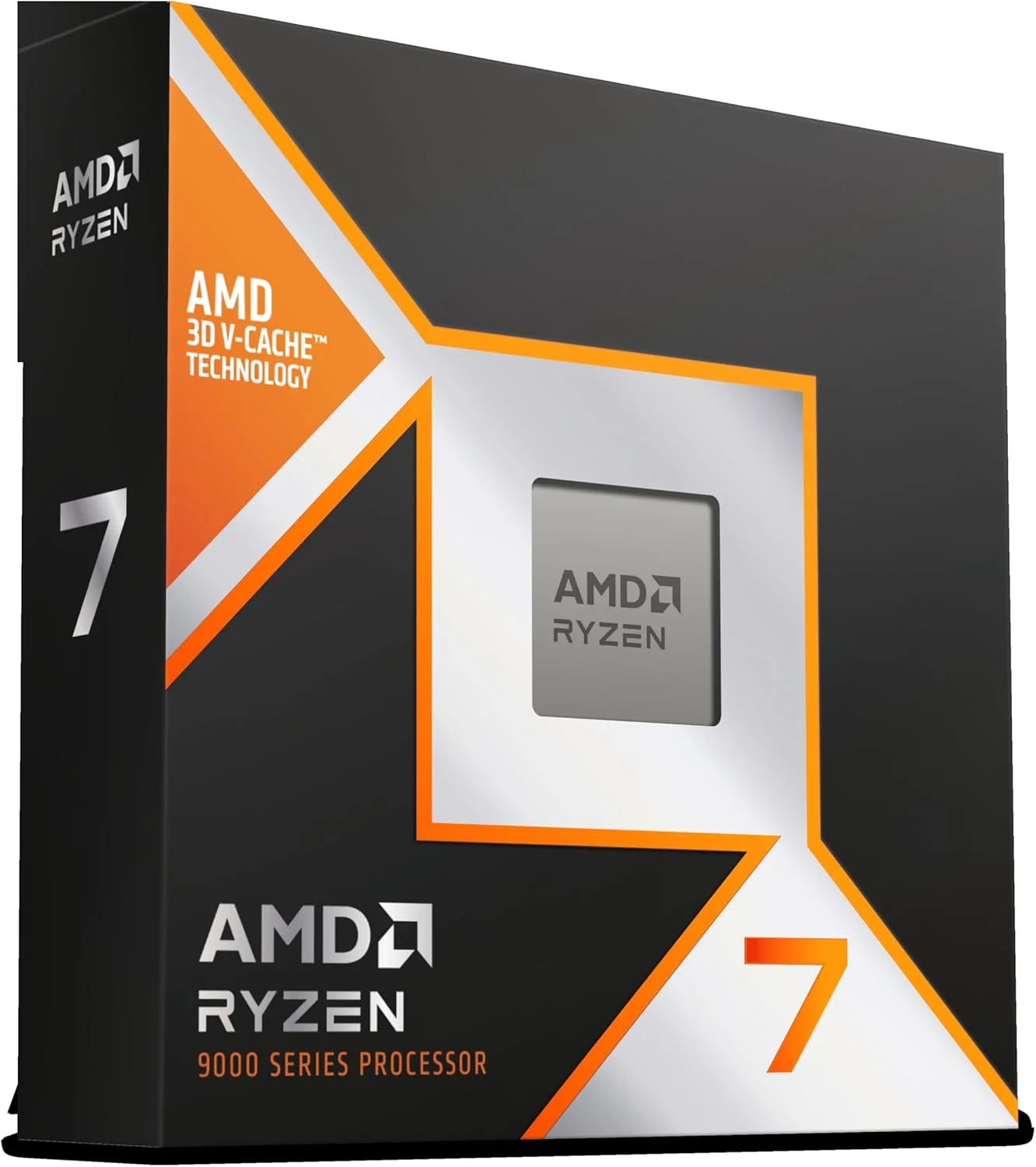 پردازنده دسکتاپ AMD Ryzen 7 9800X3D: نسل دوم AMD 3D V-Cache، معماری Zen 5، دارای 8 هسته پردازنده، 16 رشته، حداکثر فرکانس بوست تا 5.2 گیگاهرتز، فرکانس پایه 4.7 گیگاهرتز، حداکثر حافظه 192 گیگابایت - نقره ای