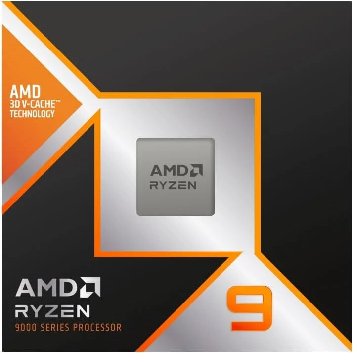 پردازنده AMD Ryzen 9 9950X3D مناسب بازی و تولید محتوا: 16 هسته پردازنده، 32 رشته، حداکثر فرکانس بوست 5.7 گیگاهرتز، فرکانس پایه 4.3 گیگاهرتز، سوکت پردازنده AM5، گرافیک AMD Radeon - نقره ای پردازنده AMD Ryzen 9 9950X3D مناسب بازی و تولید محتوا: 16 هسته پردازنده، 32 رشته، حداکثر فرکانس بوست 5.7 گیگاهرتز، فرکانس پایه 4.3 گیگاهرتز، سوکت پردازنده AM5، گرافیک AMD Radeon - نقره ای