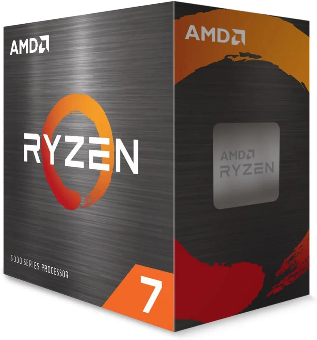 پردازنده دسکتاپ AMD Ryzen 7 5700X (8 هسته/16 رشته، 36 مگابایت کش، حداکثر فرکانس بوست 4.6 گیگاهرتز)